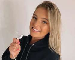 Molly promotes a number of brands like Nova Shine Smile through her Instagram, TikTok, and YouTube channel.